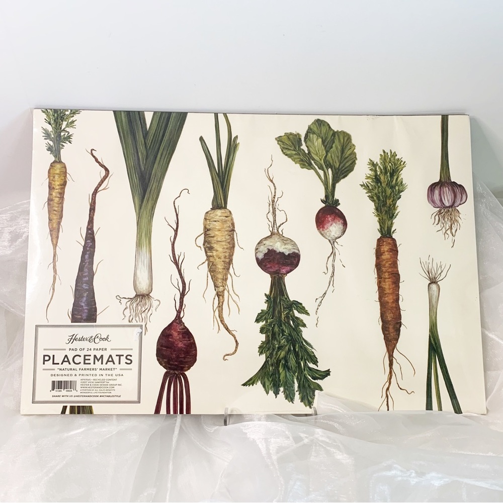 Hester & Cook Paper Placemats Pack of 24